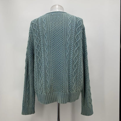 Polo Cable Knit Sweater
