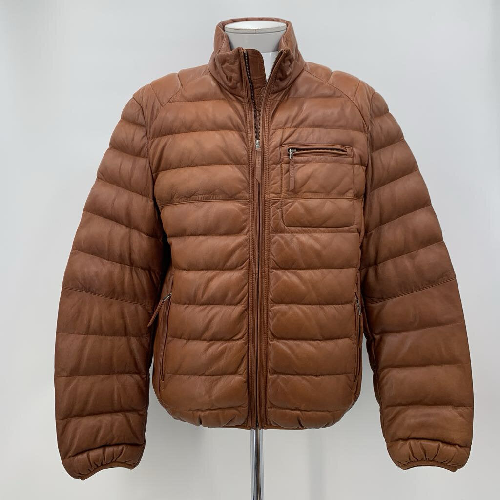 Scully Leather Puffer Coat