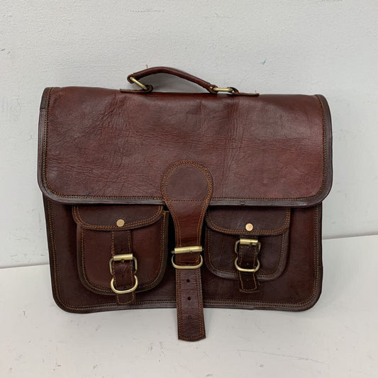 Shakun Leather Briefcase