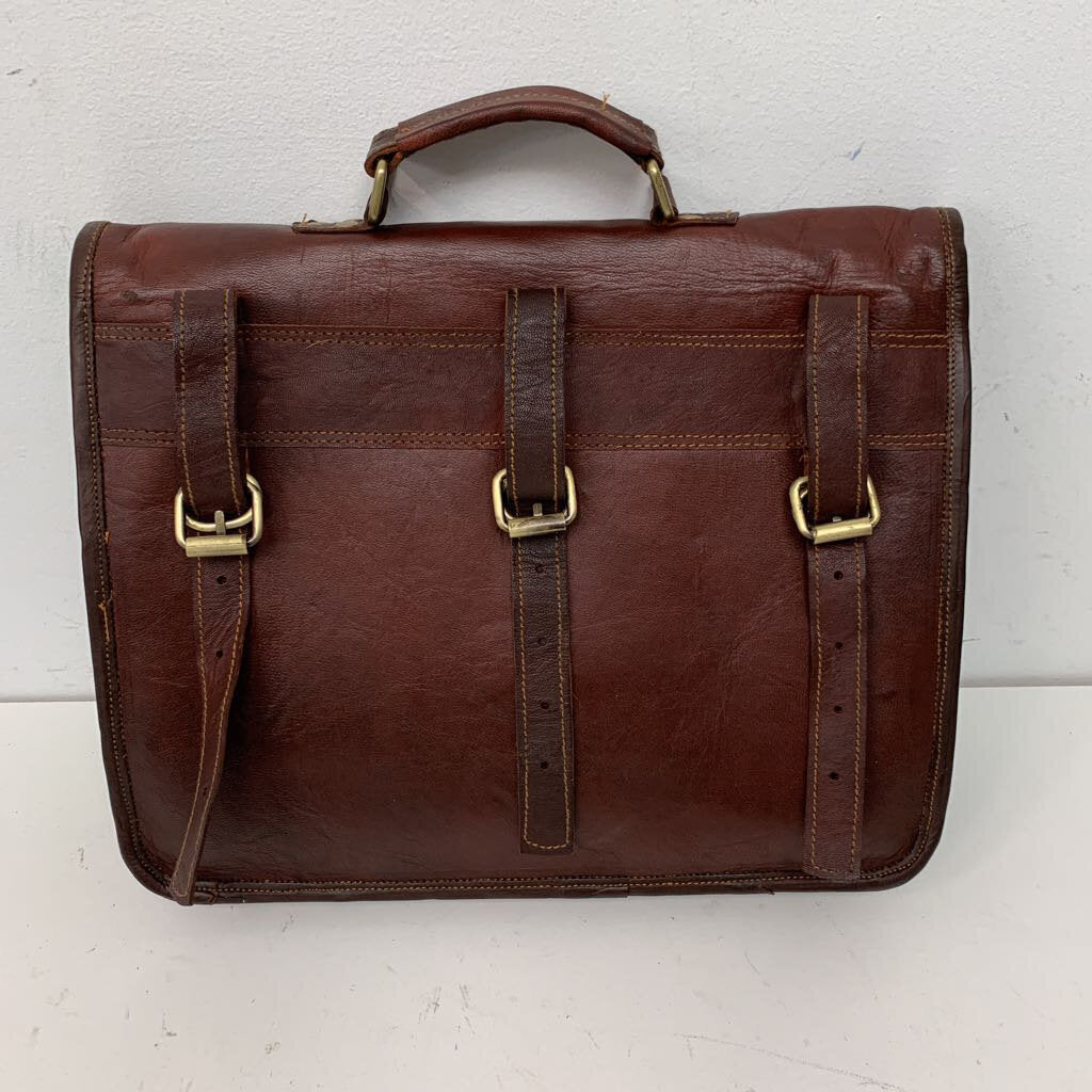 Shakun Leather Briefcase