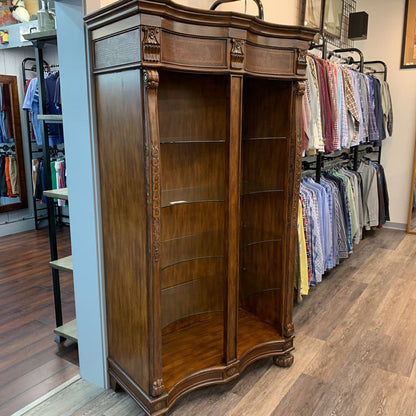 Lighted Bookcase/Liquor Cabinet