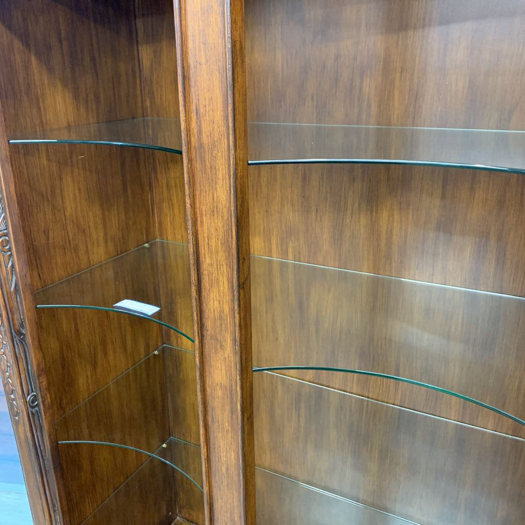 Lighted Bookcase/Liquor Cabinet